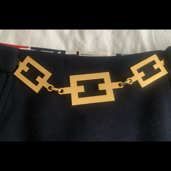 Milly black wool blend skirt - Picture 3 of 7